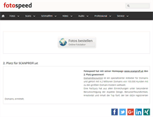 Tablet Screenshot of fotospeed.at